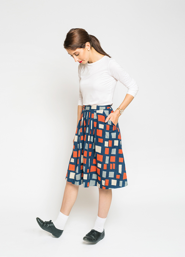 Peppermint Magazine Vintage-Style Skirt